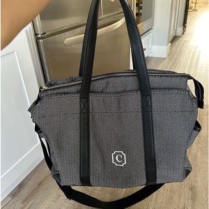 Pottery barn kids diaper bag with “c” monogram